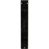 imageEkena Millwork BKTM01X10X12SVE 1 2 W x 10 D x 12 H Versailles Wrought Iron Bracket Single Center BraceAntiqued Silver