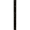imageEkena Millwork BKTM01X10X12SVE 1 2 W x 10 D x 12 H Versailles Wrought Iron Bracket Single Center BraceAntiqued Warm Silver