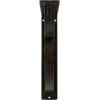 imageEkena Millwork BKTM01X10X12SVE 1 2 W x 10 D x 12 H Versailles Wrought Iron Bracket Single Center BraceAntiqued Warm Silver
