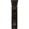 imageEkena Millwork BKTM01X10X12SVE 1 2 W x 10 D x 12 H Versailles Wrought Iron Bracket Single Center BraceAntiqued Warm Silver