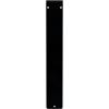 imageEkena Millwork BKTM01X10X12SVE 1 2 W x 10 D x 12 H Versailles Wrought Iron Bracket Single Center BracePowder Coated Black