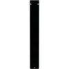 imageEkena Millwork BKTM01X10X12SVE 1 2 W x 10 D x 12 H Versailles Wrought Iron Bracket Single Center BracePowder Coated Black