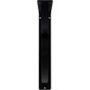 imageEkena Millwork BKTM01X10X12SVE 1 2 W x 10 D x 12 H Versailles Wrought Iron Bracket Single Center BracePowder Coated Black