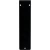 imageEkena Millwork BKTM01X10X12SVE 1 2 W x 10 D x 12 H Versailles Wrought Iron Bracket Single Center BracePowder Coated Black