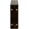 imageEkena Millwork BKTM02X18X06EBHWH Steel Bracket Embrey 2W x 18D x 6 12H Hammered WhiteAntiqued Brass