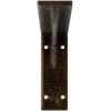 imageEkena Millwork BKTM02X18X06EBHWH Steel Bracket Embrey 2W x 18D x 6 12H Hammered WhiteAntiqued Brass