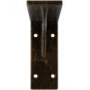 imageEkena Millwork BKTM02X18X06EBHWH Steel Bracket Embrey 2W x 18D x 6 12H Hammered WhiteAntiqued Brass