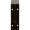 imageEkena Millwork BKTM02X18X06EBHWH Steel Bracket Embrey 2W x 18D x 6 12H Hammered WhiteAntiqued Brass