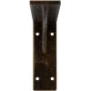 imageEkena Millwork BKTM02X18X06EBHWH Steel Bracket Embrey 2W x 18D x 6 12H Hammered WhiteAntiqued Brass