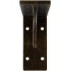 imageEkena Millwork BKTM02X18X06EBHWH Steel Bracket Embrey 2W x 18D x 6 12H Hammered WhiteAntiqued Brass