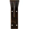 imageEkena Millwork BKTM02X18X06EBHWH Steel Bracket Embrey 2W x 18D x 6 12H Hammered WhiteAntiqued Bronze