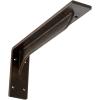 imageEkena Millwork BKTM02X18X06EBHWH Steel Bracket Embrey 2W x 18D x 6 12H Hammered WhiteAntiqued Bronze