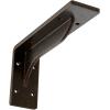 imageEkena Millwork BKTM02X18X06EBHWH Steel Bracket Embrey 2W x 18D x 6 12H Hammered WhiteAntiqued Bronze