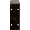 imageEkena Millwork BKTM02X18X06EBHWH Steel Bracket Embrey 2W x 18D x 6 12H Hammered WhiteAntiqued Bronze