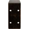 imageEkena Millwork BKTM02X18X06EBHWH Steel Bracket Embrey 2W x 18D x 6 12H Hammered WhiteAntiqued Bronze