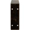 imageEkena Millwork BKTM02X18X06EBHWH Steel Bracket Embrey 2W x 18D x 6 12H Hammered WhiteAntiqued Bronze