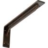 imageEkena Millwork BKTM02X18X06EBHWH Steel Bracket Embrey 2W x 18D x 6 12H Hammered WhiteAntiqued Bronze