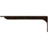 imageEkena Millwork BKTM02X18X06EBHWH Steel Bracket Embrey 2W x 18D x 6 12H Hammered WhiteAntiqued Bronze