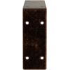 imageEkena Millwork BKTM02X18X06EBHWH Steel Bracket Embrey 2W x 18D x 6 12H Hammered WhiteAntiqued Copper