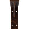 imageEkena Millwork BKTM02X18X06EBHWH Steel Bracket Embrey 2W x 18D x 6 12H Hammered WhiteAntiqued Copper