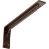 imageEkena Millwork BKTM02X18X06EBHWH Steel Bracket Embrey 2W x 18D x 6 12H Hammered WhiteAntiqued Copper