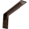 imageEkena Millwork BKTM02X18X06EBHWH Steel Bracket Embrey 2W x 18D x 6 12H Hammered WhiteAntiqued Copper