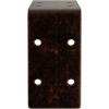 imageEkena Millwork BKTM02X18X06EBHWH Steel Bracket Embrey 2W x 18D x 6 12H Hammered WhiteAntiqued Copper