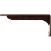 imageEkena Millwork BKTM02X18X06EBHWH Steel Bracket Embrey 2W x 18D x 6 12H Hammered WhiteAntiqued Copper