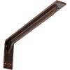 imageEkena Millwork BKTM02X18X06EBHWH Steel Bracket Embrey 2W x 18D x 6 12H Hammered WhiteAntiqued Copper