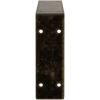 imageEkena Millwork BKTM02X18X06EBHWH Steel Bracket Embrey 2W x 18D x 6 12H Hammered WhiteAntiqued Pale Gold