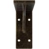 imageEkena Millwork BKTM02X18X06EBHWH Steel Bracket Embrey 2W x 18D x 6 12H Hammered WhiteAntiqued Pale Gold