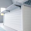 imageEkena Millwork BKTM02X18X06EBHWH Steel Bracket Embrey 2W x 18D x 6 12H Hammered WhiteAntiqued Pale Gold