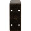 imageEkena Millwork BKTM02X18X06EBHWH Steel Bracket Embrey 2W x 18D x 6 12H Hammered WhiteAntiqued Pale Gold