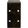 imageEkena Millwork BKTM02X18X06EBHWH Steel Bracket Embrey 2W x 18D x 6 12H Hammered WhiteAntiqued Pale Gold