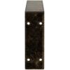 imageEkena Millwork BKTM02X18X06EBHWH Steel Bracket Embrey 2W x 18D x 6 12H Hammered WhiteAntiqued Pale Gold