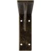 imageEkena Millwork BKTM02X18X06EBHWH Steel Bracket Embrey 2W x 18D x 6 12H Hammered WhiteAntiqued Pale Gold