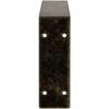 imageEkena Millwork BKTM02X18X06EBHWH Steel Bracket Embrey 2W x 18D x 6 12H Hammered WhiteAntiqued Pale Gold