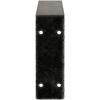 imageEkena Millwork BKTM02X18X06EBHWH Steel Bracket Embrey 2W x 18D x 6 12H Hammered WhiteAntiqued Pewter