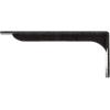 imageEkena Millwork BKTM02X18X06EBHWH Steel Bracket Embrey 2W x 18D x 6 12H Hammered WhiteAntiqued Pewter