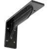 imageEkena Millwork BKTM02X18X06EBHWH Steel Bracket Embrey 2W x 18D x 6 12H Hammered WhiteAntiqued Pewter