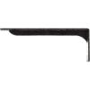 imageEkena Millwork BKTM02X18X06EBHWH Steel Bracket Embrey 2W x 18D x 6 12H Hammered WhiteAntiqued Pewter