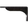 imageEkena Millwork BKTM02X18X06EBHWH Steel Bracket Embrey 2W x 18D x 6 12H Hammered WhiteAntiqued Pewter