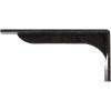 imageEkena Millwork BKTM02X18X06EBHWH Steel Bracket Embrey 2W x 18D x 6 12H Hammered WhiteAntiqued Pewter