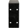 imageEkena Millwork BKTM02X18X06EBHWH Steel Bracket Embrey 2W x 18D x 6 12H Hammered WhiteAntiqued Pewter