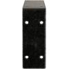 imageEkena Millwork BKTM02X18X06EBHWH Steel Bracket Embrey 2W x 18D x 6 12H Hammered WhiteAntiqued Pewter