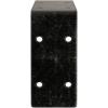 imageEkena Millwork BKTM02X18X06EBHWH Steel Bracket Embrey 2W x 18D x 6 12H Hammered WhiteAntiqued Silver