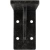 imageEkena Millwork BKTM02X18X06EBHWH Steel Bracket Embrey 2W x 18D x 6 12H Hammered WhiteAntiqued Silver