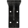 imageEkena Millwork BKTM02X18X06EBHWH Steel Bracket Embrey 2W x 18D x 6 12H Hammered WhiteAntiqued Silver