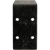 imageEkena Millwork BKTM02X18X06EBHWH Steel Bracket Embrey 2W x 18D x 6 12H Hammered WhiteAntiqued Silver