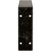 imageEkena Millwork BKTM02X18X06EBHWH Steel Bracket Embrey 2W x 18D x 6 12H Hammered WhiteAntiqued Warm Silver